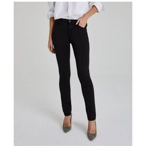 Adriano Goldschmied Jeans Womens 27R  Prima Mid-Rise Cigarette Leg Black